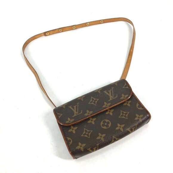 LOUIS VUITTON M51855 Monogram Pochette Florentine Body bag, belt bag Waist Pouch - Picture 2 of 15